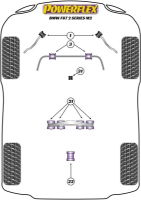 Powerflex: Rear Diff Rear Mounting Bush (1pk) : BMW F87 2 Series M2