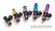 Injector Dynamics: ID850 Injectors, Evo I - IX (Set of 4)