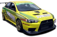 Jun: FRP Front Splitter: Evo X