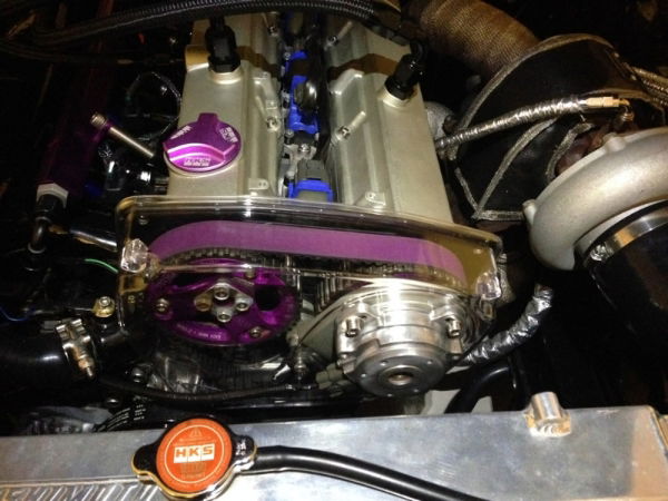 Zaklee: Clear Cam Cover : Nissan RB20 / RB25