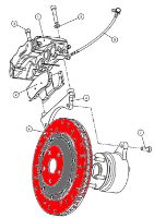 Alcon: Advantage Extreme: 365mm Front Disc & Bell Assembly