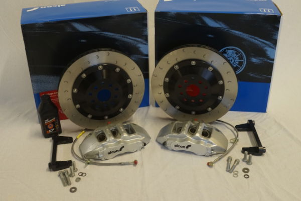 Alcon: 365mm Front Brake Kit: BMW E46 M3 18" OE WHEEL