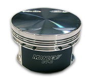 Manley: Nissan VR38 Platinum Series Lightweight Pistons - GT-R 3.8 VR38DETT (88.4mm STOCK STROKE)